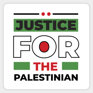 Justice for the palestinian Sticker